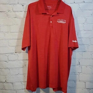 Walter Hagen Essentials Golf Polo Shirt with Darlington Raceway Logo Size XXL